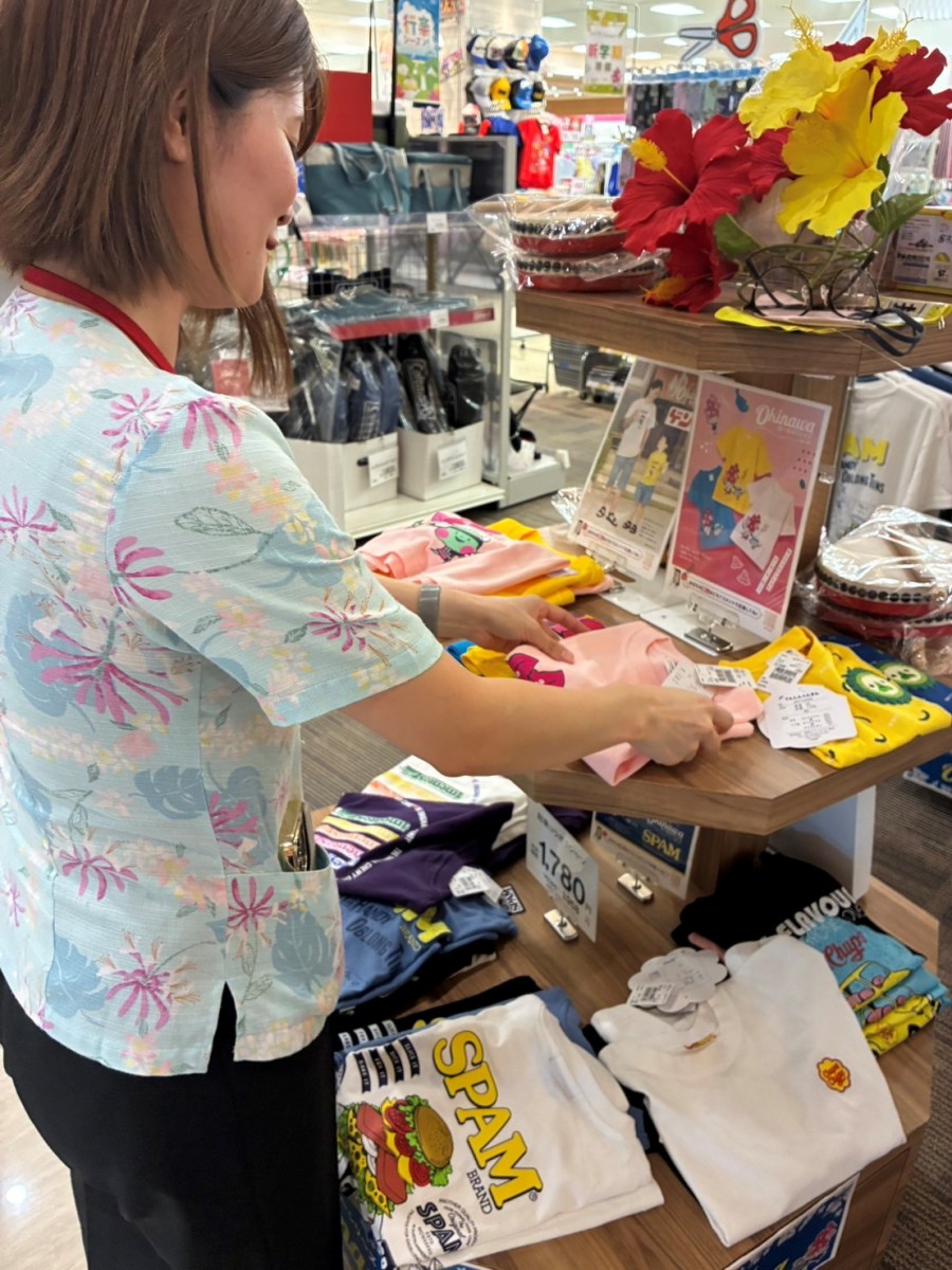 衣料品販売スタッフの仕事